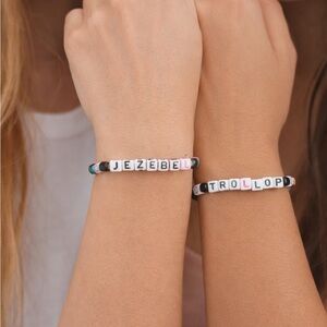 Jezebel & Trollop Bestie Set 💅 Matching Friendship Bracelets | Bold Funny